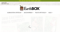 Desktop Screenshot of earthbox.com